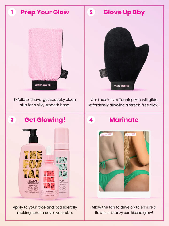 Super Glow (with Self-Tan Mousse)